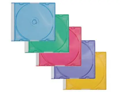 Imagen CAJA CDS Q-CONNECT COLORES SURTIDO