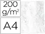 Imagen Papel pergamino din a4 troquelado 200 gr color marmoleado gris paquete de 25 hojas 2