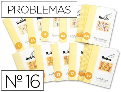 Imagen CUADERNO RUBIO PROBLEMAS N 16
