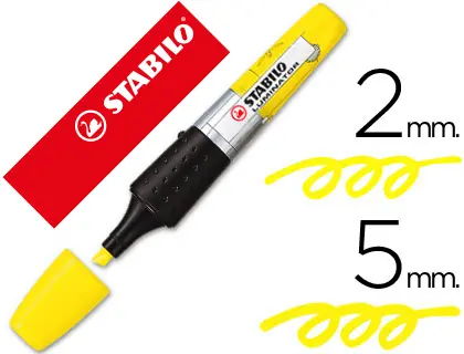 Imagen Rotulador stabilo boss luminator amarillo tinta luquida