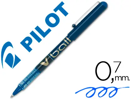 Imagen Rotulador pilot roller v-ball azul 0.7 mm