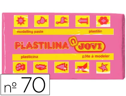 Imagen Plastilina jovi 70 rosa -unidad -tamao pequeo