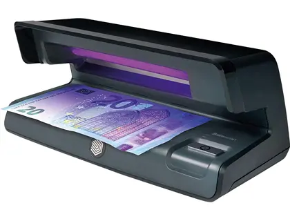 Imagen Detector de billetes falsos safescan 50 detector ultrvioleta
