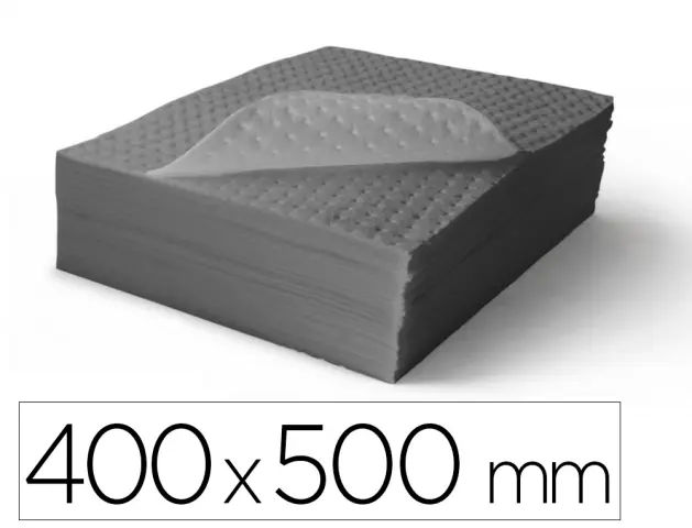 Imagen Alfombrilla mantenimiento faru absorvente de fluidos 400x500 mm caja de 200 unidades