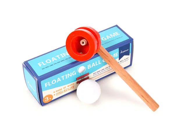 Imagen Juego mideer pelota flotante rojo madera