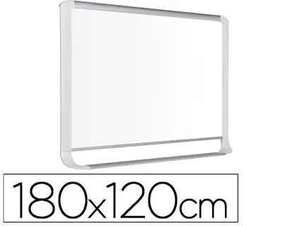 Imagen Pizarra blanca bi-office lacada con bandeja integrada 1800x1200 mm