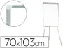Imagen Pizarra blanca q-connect con tripode 90x70x195cm para convenciones superficie lacadamagnetica escritura directa 2