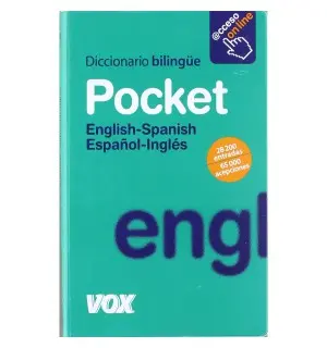Imagen DICCIONARIO POCKET VOX ENGLISH-SPANISH / ESPAOL-INGLS