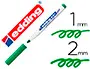 Imagen Rotulador edding para pizarra blanca 661 color verde punta redonda 1-2 mm recargable 2