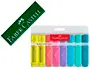 Imagen Rotulador faber fluorescente 1546 color pastel estuche 8 unidades surtidas 2