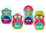 Imagen Sacapuntas plastico maped loopy totem plastico 1 uso con goma colores surtidos decorado 2