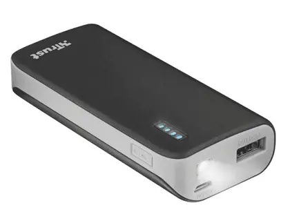 Imagen Bateria auxiliar trust primo para tablets y moviles 4400 mah color negro