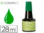 Imagen Tinta tampon q-connect verde frasco 28 ml 2