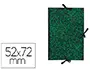 Imagen Carpeta dibujo canson classic 52x72 cm con lazos marmol verde 2