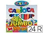 Imagen Rotulador carioca jumbo c/24 colores -punta gruesa 2