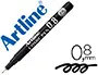 Imagen Rotulador artline calibrado micrometrico negro comic pen ek-288 punta poliacetal 0,8 mm resistente al agua 2