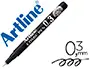 Imagen Rotulador artline calibrado micrometrico negro comic pen ek-283 punta poliacetal 0,3 mm resistente al agua 2