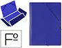 Imagen Carpeta gomas solapas carton saro tamao folio azul 2