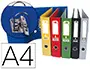 Imagen Archivador de palanca liderpapel folio documenta forrado pvc con rado lomo 75 mm colores surtidos classic 2