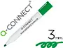 Imagen Rotulador q-connect pizarra blanca color verde punta redonda 3.0 mm 2