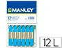 Imagen Lapices cera manley unicolor azul cobalto n 20 caja de 12 2