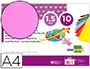 Imagen Goma eva liderpapel din a4 60g/m2 espesor 1,5mm rosa paquete de 10 hojas 2