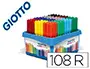 Imagen Rotulador giotto turbo maxi school pack de 108 unidades 12 colores x 9 unidades 2