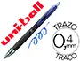 Imagen Boligrafo uni-ball roller umn-307 retractil 0,7 mm tinta gel azul 2