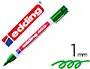 Imagen Rotulador edding marcador permanente 400 verde punta redonda 1 mm 2