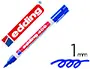 Imagen Rotulador edding marcador permanente 400 azul punta redonda 1 mm recargable 2
