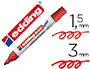 Imagen Rotulador edding para pizarra blanca 660 color rojo punta redonda 1,5-3 mm 2