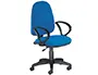 Imagen Silla  con brazos color azul diametro base 610 mm respaldo de 490 mm x 420 mm 2