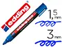 Imagen Rotulador edding marcador permanente 300 azul punta redonda 1,5-3 mm recargable 2