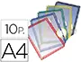 Imagen Funda para portacatalogo tarifold din a4 colores surtidos pack de 10 unidades 2