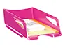Imagen Bandeja sobremesa cep maxi de gran capacidad plastico rosa 386x270x115 mm 2