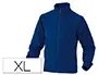 Imagen Chaqueta deltaplus polar con cremallera 2 bolsillos color azul talla xl 2