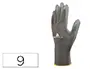 Imagen Guantes deltaplus poliester antideslizante lavable especial para manipulacion y manutencion gris talla 9 2