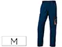 Imagen Pantalon de trabajo deltaplus cintura ajustable 5 bolsillos color azul naranja talla m 2