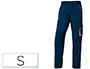 Imagen Pantalon de trabajo deltaplus cintura ajustable 5 bolsillos color azul naranja talla s 2