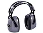 Imagen Casco antiruido deltaplus con orejeras ajustable en altura norma snr 33 db color gris-negro 2