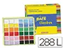 Imagen Lapices de cera dacs classbox caja de 288 unidades 12 colores surtidos 2