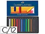 Imagen Tiza pastel faber castell estuche carton de 12 unidades colores surtidos 2