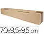 Imagen Caja para embalar q-connect tubo medidas 700x95x95 mm espesor carton 3 mm 2