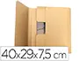 Imagen Caja para embalar q-connect libro medidas 400x290x75 mm espesor carton 3 mm 2