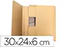Imagen Caja para embalar q-connect libro medidas 300x240x60 mm espesor carton 3 mm 2