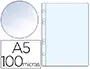 Imagen Funda multitaladro q-connect din a5 100 mc cristal 6 taladros 2