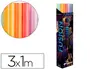 Imagen Papel kraft rollo 3x1 mt expositor fusion con 24 rollos colores surtidos 2