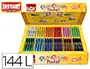 Imagen Tempera solida en barra playcolor pocket escolar caja de 144 unidades 12 colores surtidos 2