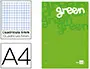 Imagen Bloc encolado liderpapel cuadro 5 mm verde a4 natural 100 hojas 100 g/m2 2