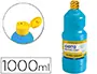 Imagen Tempera liquida giotto escolar lavable 1000 ml azul cyan 2